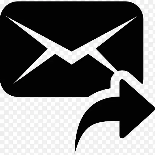 电子邮件转发计算机图标弹出地址消息-电子邮件