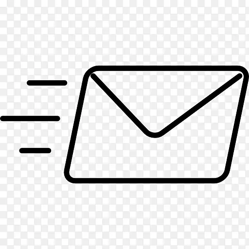 电子邮件计算机图标内联组信封-电子邮件