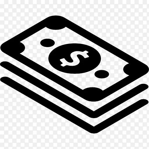 电脑图标钞票金融货币-钞票