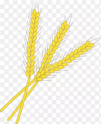 小麦黑麦符号麦片胚芽符号