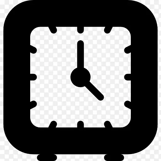 闹钟计算机图标时钟