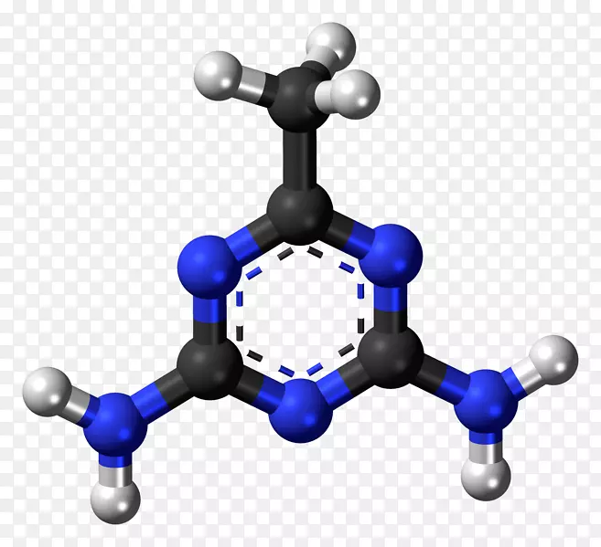 丁香酚分子球棒模型化学复合分子模型