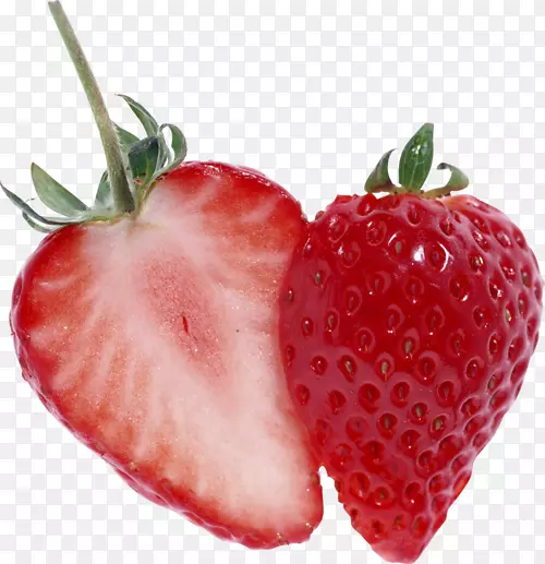 水果沙拉草莓冰淇淋西瓜草莓