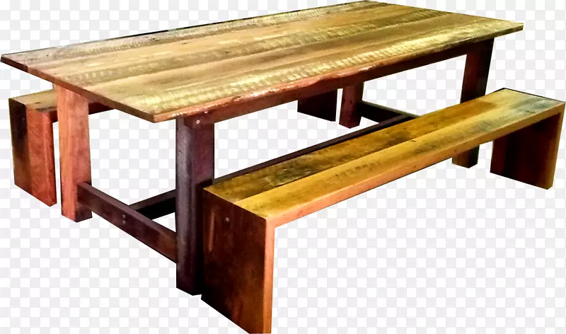 餐桌餐厅长椅硬木垫桌