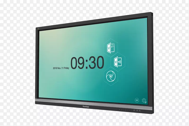 背光液晶电脑显示器视声取景板ifpxx 50内置媒体播放器和触摸屏(多点触摸)交互性