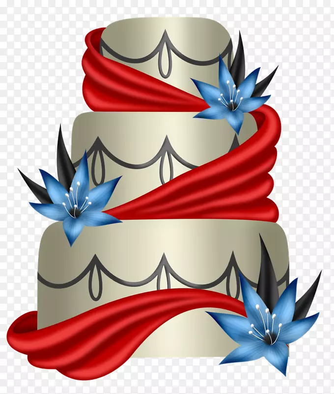 生日蛋糕装饰剪贴画-生日