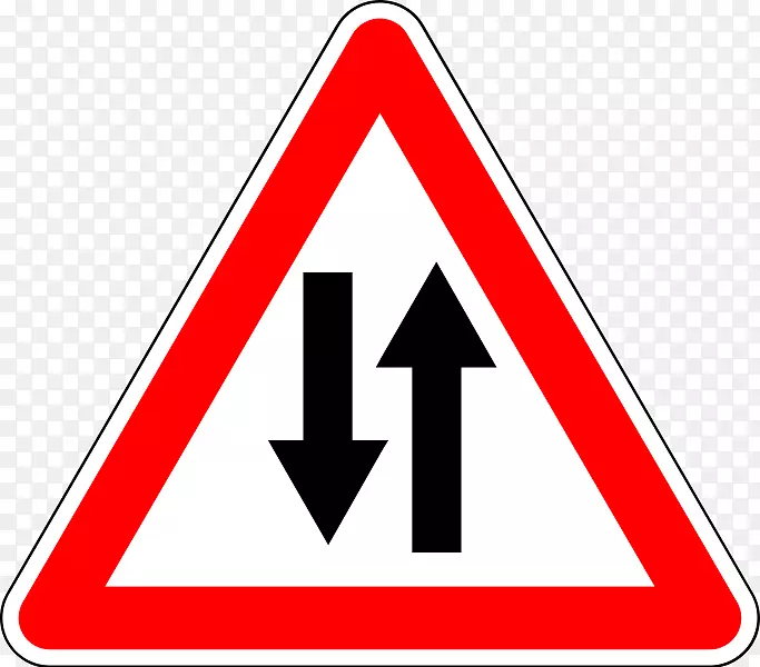 交通标志道路交通安全警告标志-道路