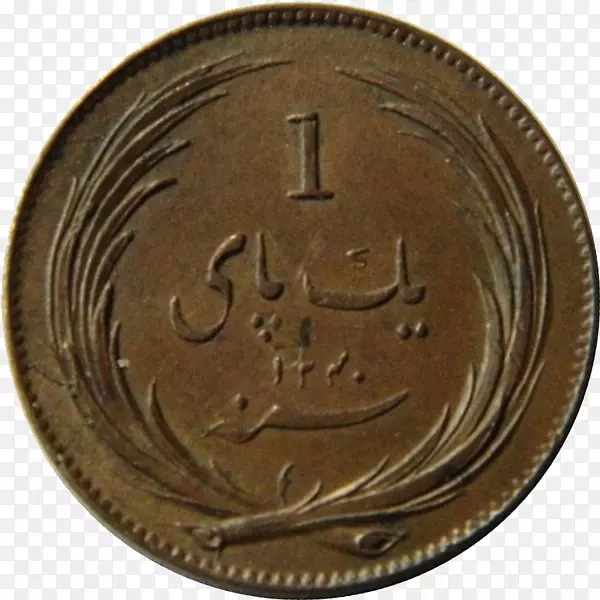 英属印度铜制铜币市场价格-硬币