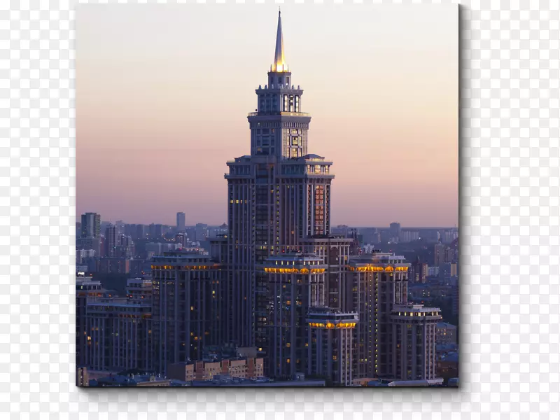 帝国大厦天际线摩天大楼城市景观-摩天大楼