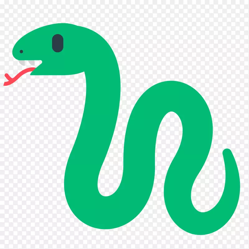 表情符号蛇短信iphone剪贴画-表情符号
