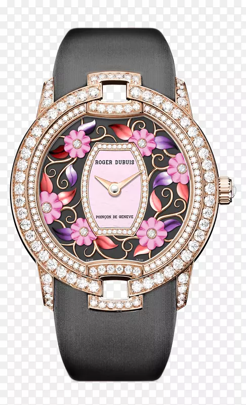 罗杰杜比斯钟表制造商钟表天鹅绒手表