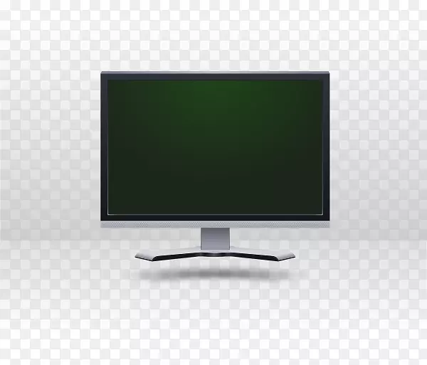 液晶电视电脑显示器液晶显示装置剪贴画