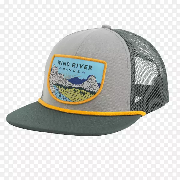 棒球帽，风河牧区卡车司机帽-棒球帽