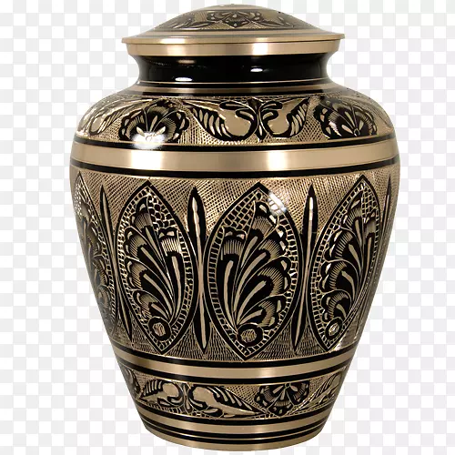 黄铜莫拉达巴德花瓶-黄铜