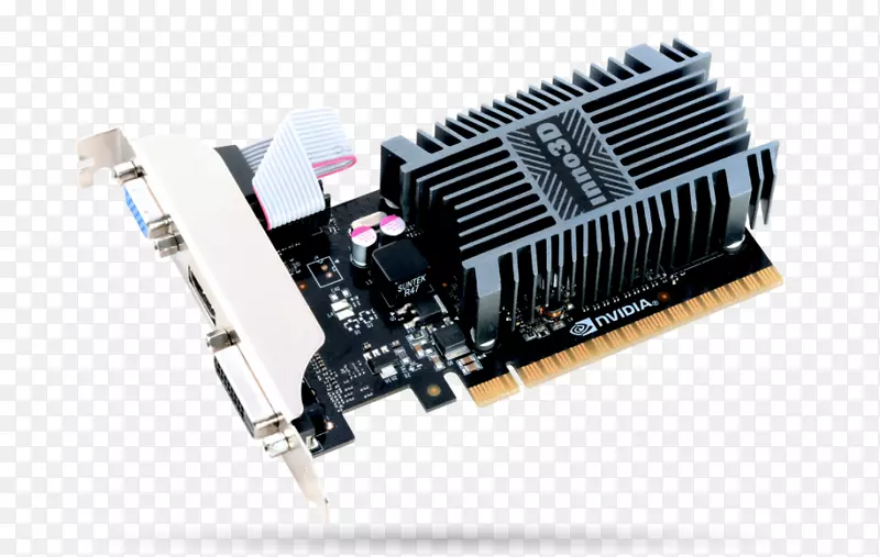 显卡和视频适配器NVIDIA GeForce GT 710 DDR 3 SDRAM数字视觉接口