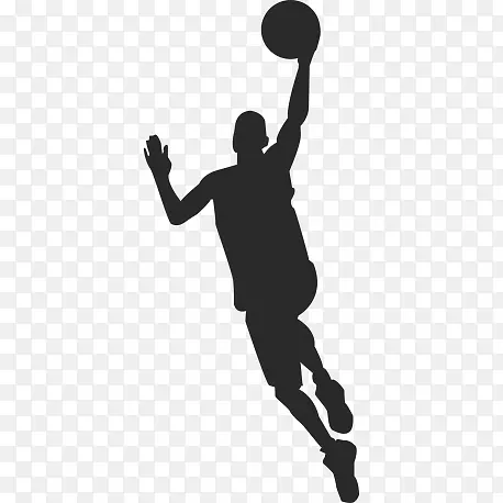篮球运动员运动剪贴画-篮球