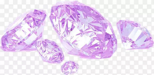 粉红钻石订婚戒指-钻石