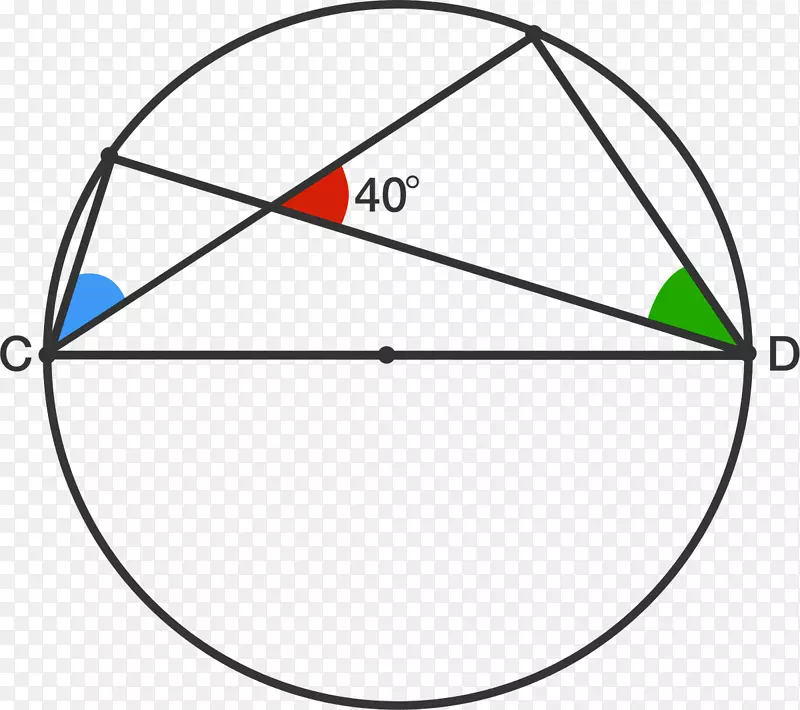 三角形圆点线段几何-三角形