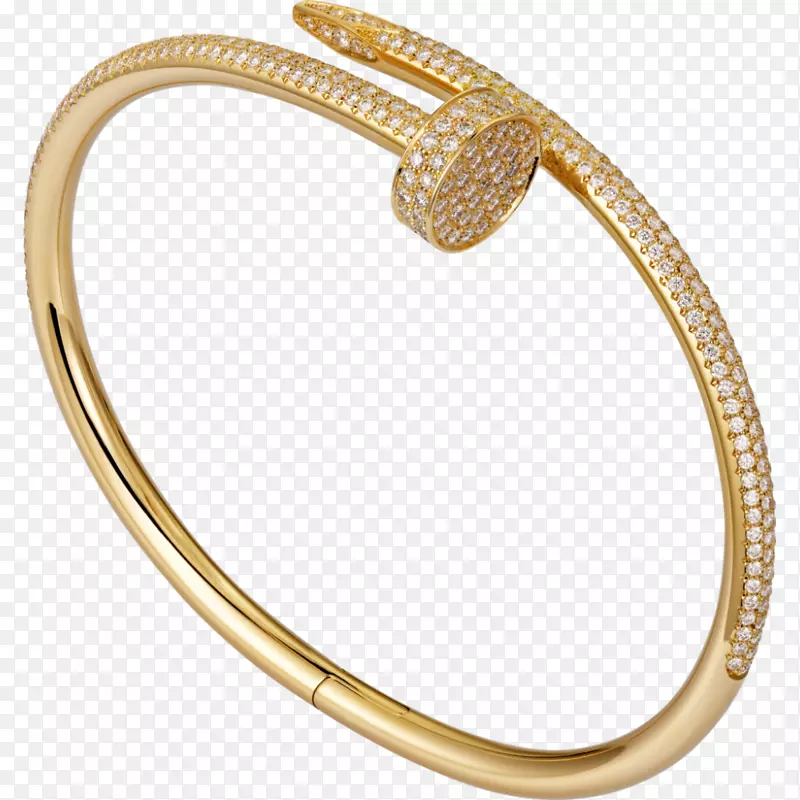 卡地亚手镯珠宝钻石彩色金饰