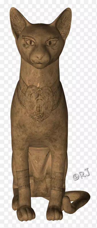 胡须猫狗雕塑鼻子猫
