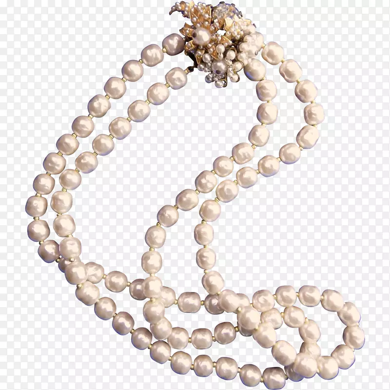 珍珠项链材质珠宝首饰珠项链