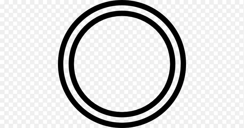 圈边数白色圆