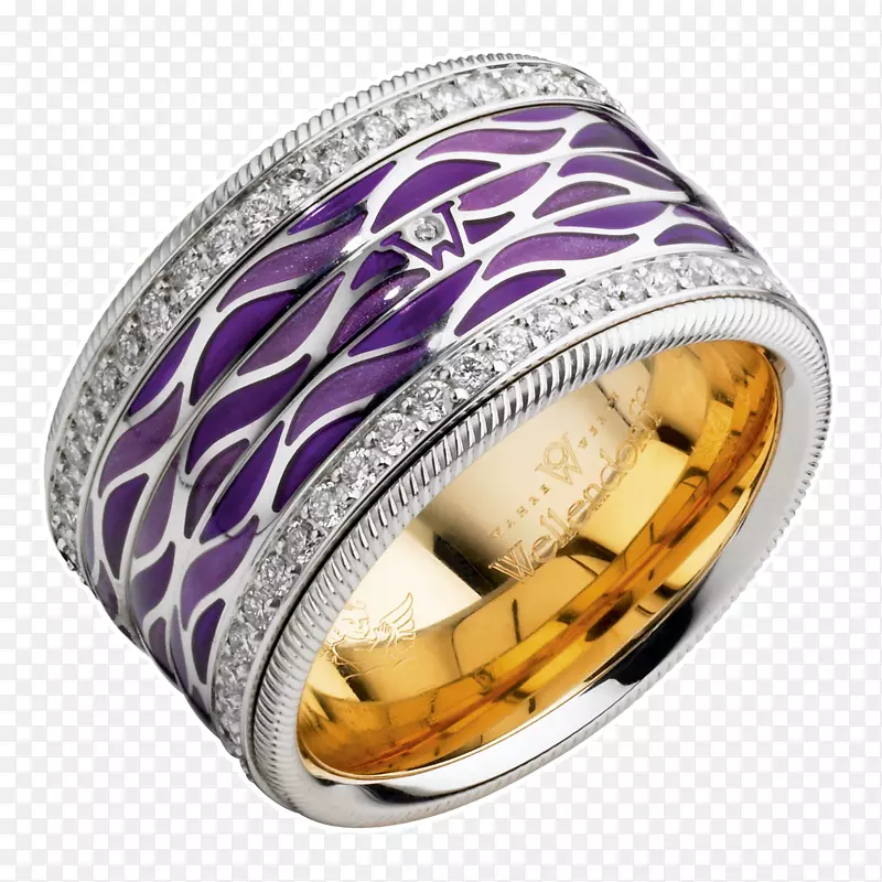 紫水晶魔戒结婚戒指订婚戒指