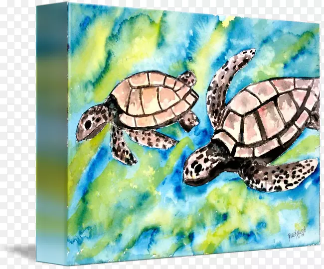 猪头海龟画廊包帆布-海龟