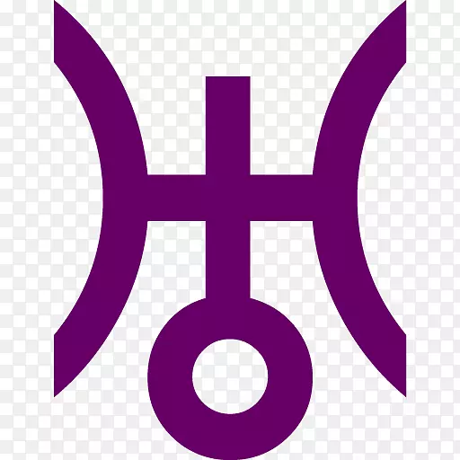 天王星星象符号行星符号占星术水瓶座