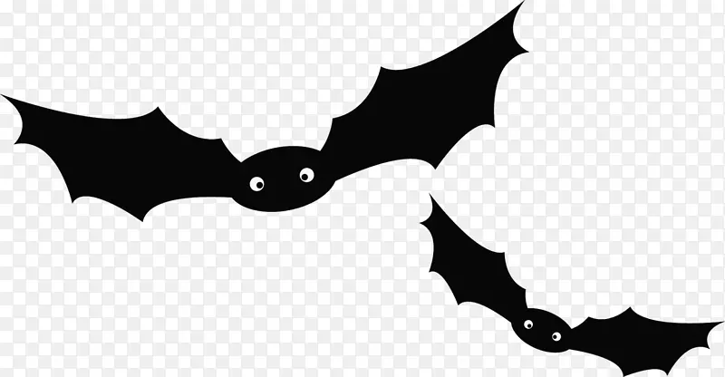 蝙蝠万圣节绘画派对剪贴画-蝙蝠