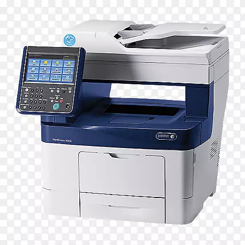 多功能打印机施乐工作中心3655 x单色打印机扫描仪复印机传真和emai碳粉打印机