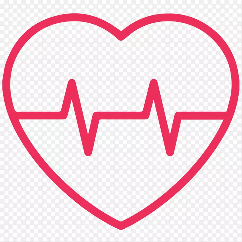 心率监测器脉搏夹艺术-心脏
