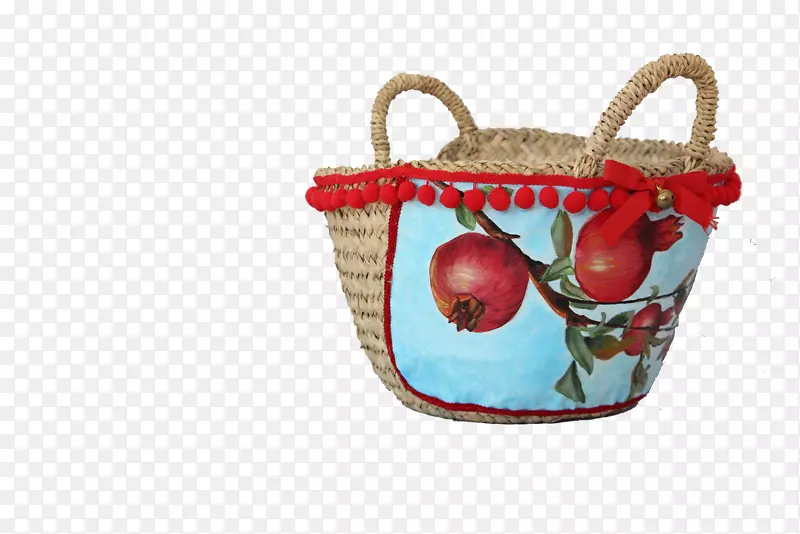 篮子水果手袋