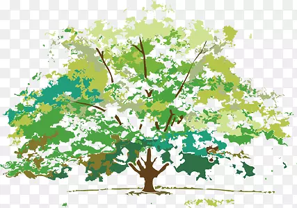 四季酒店及度假村秋叶色剪贴画-秋季