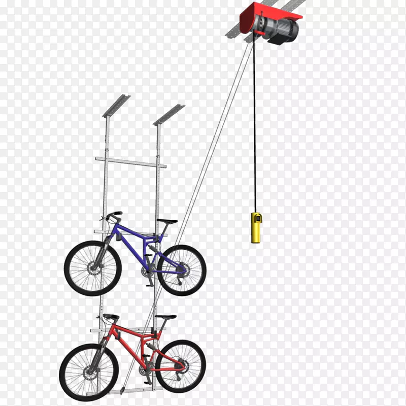 双人自行车运输车货运自行车-自行车