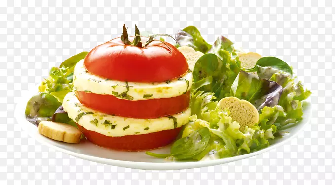 希腊色拉卡普里斯色拉素食菜谱开胃菜番茄