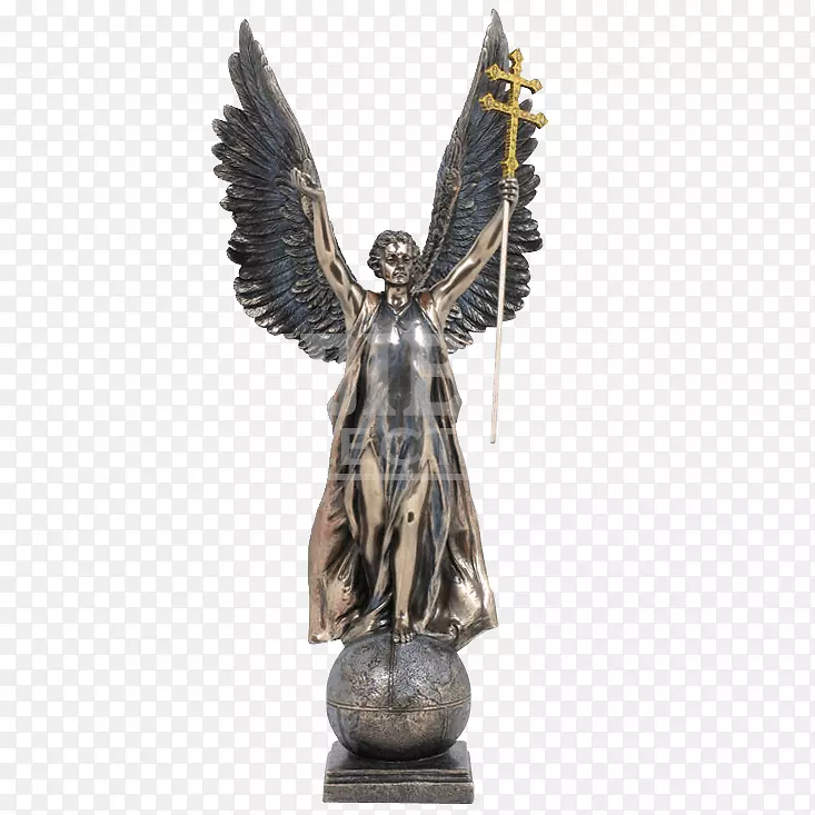 加布里埃尔迈克尔铜像雕像-天使