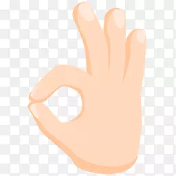 Emojipedia OK拇指手语-ok emoji