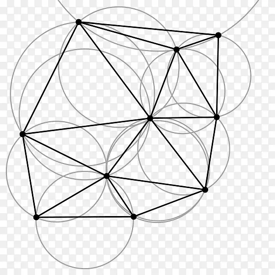 约束Delaunay三角剖分Voronoi图计算几何-三角形