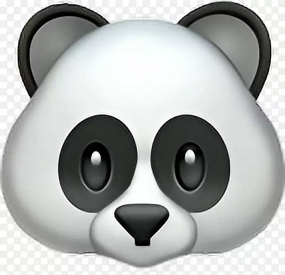 大熊猫表情标签iphone-emoji