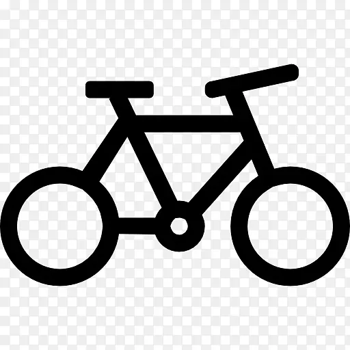 自行车车轮自行车电脑图标