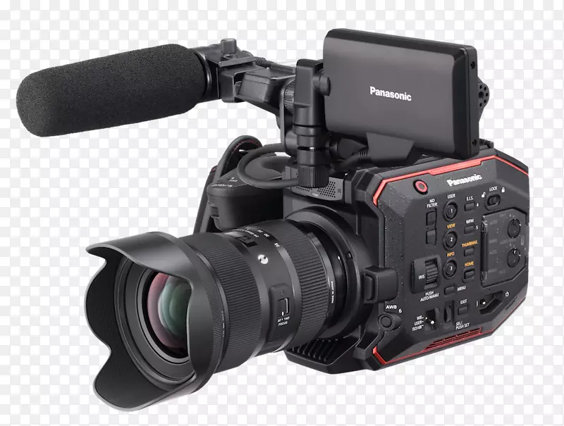 松下Au-eva 1紧凑型5.7k超级35毫米电影相机分辨率5.7k佳能镜头安装相机