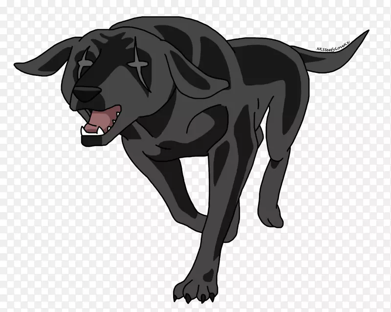 拉布拉多猎犬一种传说野草画小狗品种-金加传说野草
