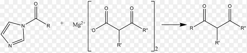 羰基二咪唑丙二酸酯合成化学反应有机化合物