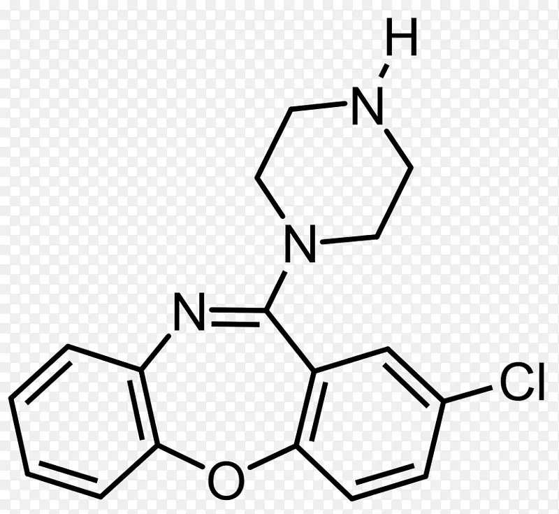 丙咪嗪三环抗抑郁剂多塞平阿米替林-三环结构
