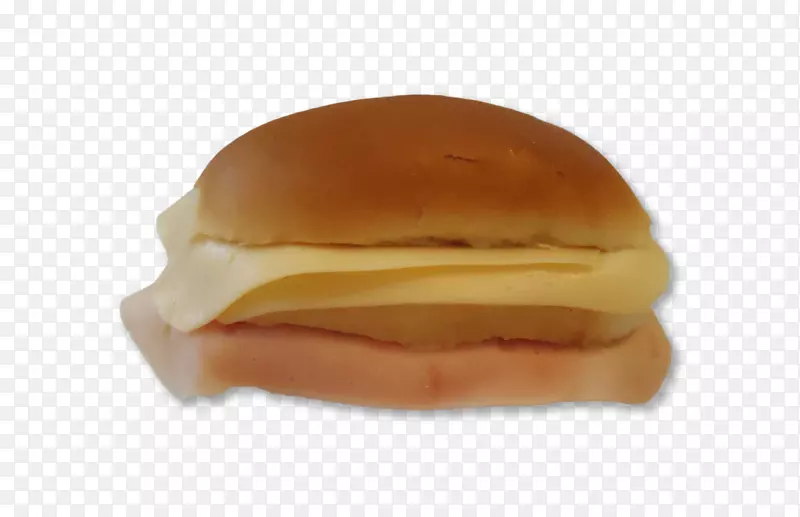 芝士汉堡火腿和奶酪三明治早餐三明治-火腿