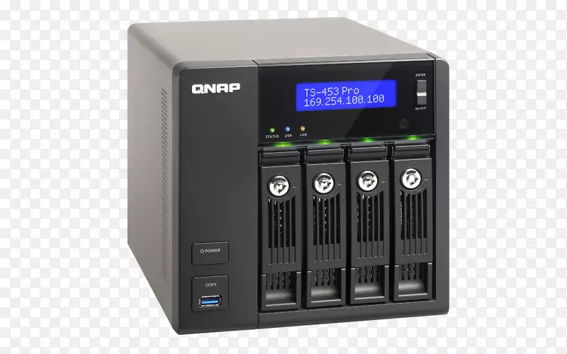 网络存储系统qnap tv-471数据存储英特尔核心i3