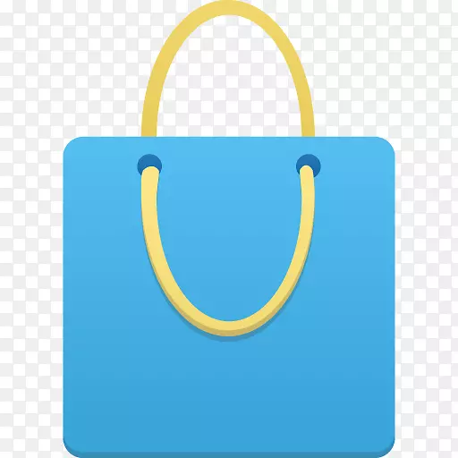 购物袋和手推车电脑图标购物车