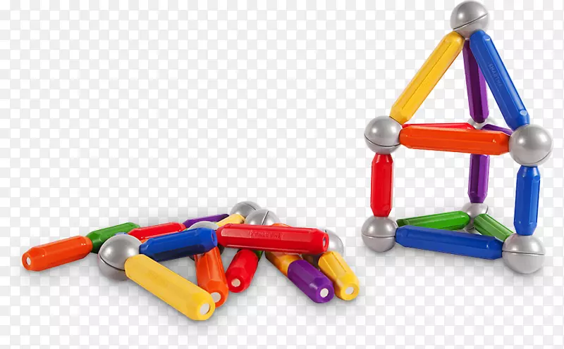 玩具块工艺磁铁磁性建造装置-玩具