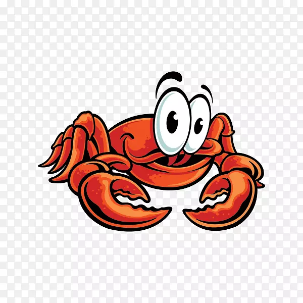 绘制螃蟹动画电影剪辑艺术-螃蟹